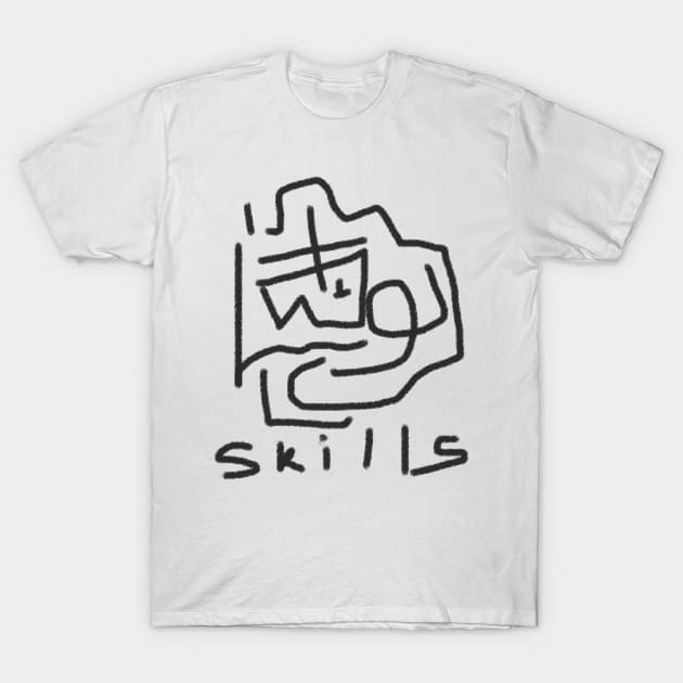 The captain skills. T-Shirt by Strange-desigN